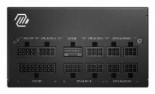 Fuente De Poder Msi Mag A850gl Pcie5 850 W, 80 Plus Gold, 5x Sata, 2x Molex, 20+4 Pin Atx